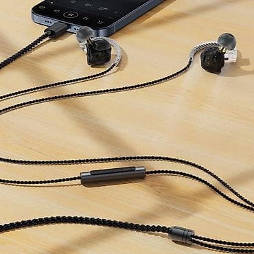 surface pro 8: ACEFAST ACESOUND L11 — проводные гибридные наушники с разъёмом USB‑C — 5