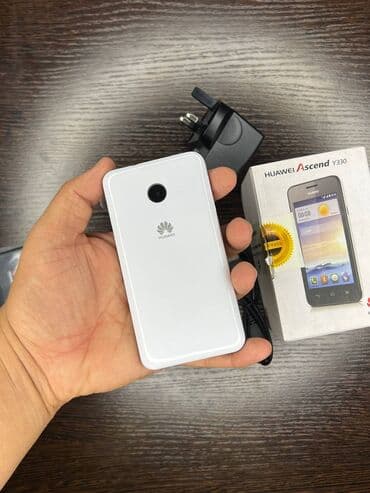 лампа телефон: Huawei Ascend D1, Жаңы, 4 ГБ, түсү - Ак, 1 SIM — 1