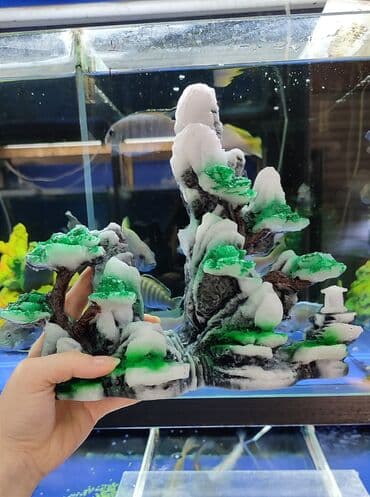 аквариумная рыбка: Большой ассортимент аквариумных декораций. Аквариум- прекрасный — 7