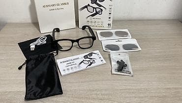 Портативные консоли: Умные очки с камерой AIMB‑G1 (AI Smart Glasses) Функции: - Встроенная — 4