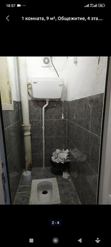 квартира в бишкеке: 1 комната, Собственник, Без подселения, Без мебели — 3