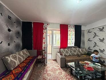 чистый дом: 45 м², 1 комната, Балкон застеклен — 4