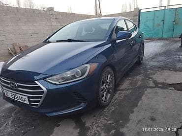арзан машине: Hyundai Elantra: 2018 г., Бензин, Седан — 2