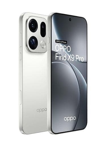 Мобильные телефоны и аксессуары: Oppo Find X9 Pro, Новый, 512 ГБ, цвет - Белый, 2 SIM — 1