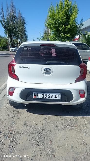 мини электро мобил: Kia Morning: 2019 г., 1 л, Вариатор, Бензин, Хэтчбэк — 3