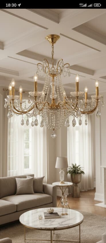 ремонт триммеров: Предлагаем услуги по установке и ремонту люстр. Услуга включает — 1