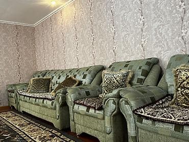 мебель сатылат: Ашкана үчүн жумшак бурчек, түсү - Жашыл — 1