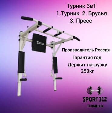 сколько стоит стол для настольного тенниса: Турник, 3 в 1, Настенный, Новый, Платная доставка, Самовывоз — 1