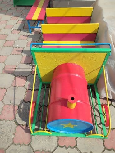 детские машины бишкек: Беседка домик в наличии 🍀качалка лодочка в наличии 🍀паровозик в — 9