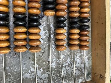 русская: Счёты деревянные (русские, настольные)! - Классическая конструкция — 1