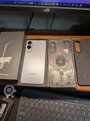 нот 9 т: Samsung Galaxy S25 Edge, Б/у, 512 ГБ, цвет - Серебристый, 2 SIM — 5