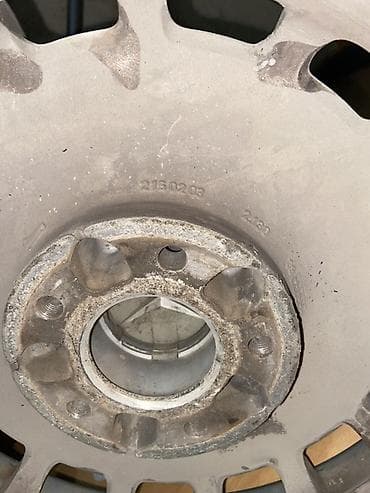 27565 р18: Литые Диски R 15 Mercedes-Benz, 1 шт, отверстий - 5, Б/у — 3