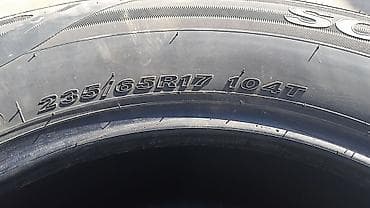 team terzo: Комплект б/у летних шин 235/65 R17 - Количество: 3 штуки - Размер — 6