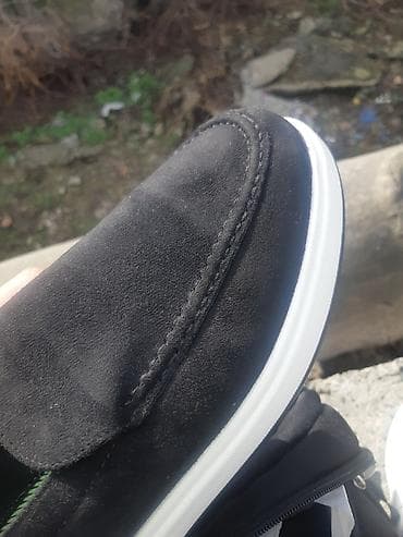 Босоножки, сандалии, шлепанцы: Кеды/слip-on мужские NBGLOBAL - Два варианта верха: белая гладкая — 2