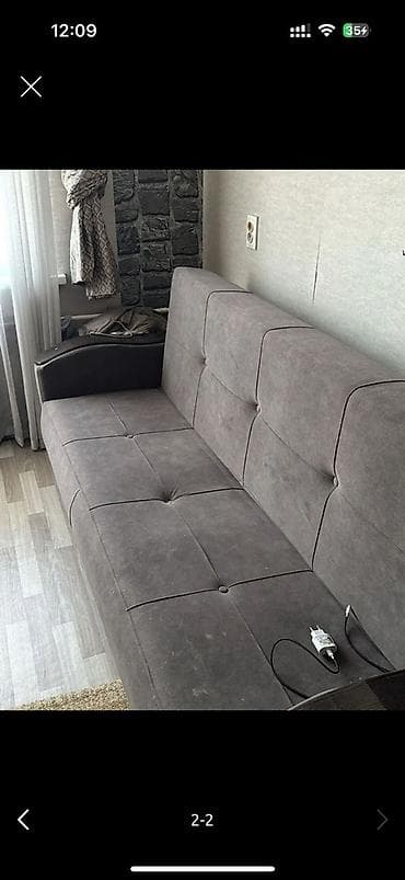 горки в гостинную: Прямой диван — 1