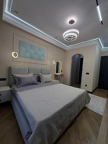 Недвижимость: 3 комнаты, 116 м², Асанбай мкр 13 этаж, Евроремонт — 1