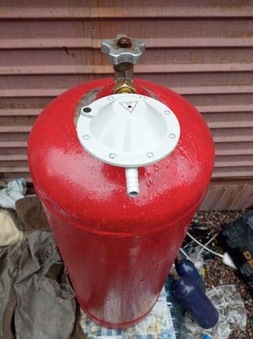 обмен бытовых газовых баллонов: Газ балоны с редуктором в комплекте 50 л пропан и редуктор.доставка — 1
