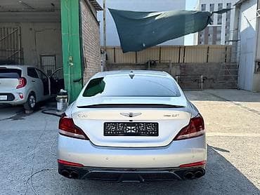 genesis g90 цена: Genesis G70 — спортивный седан бизнес‑класса в серебристом цвете — 5
