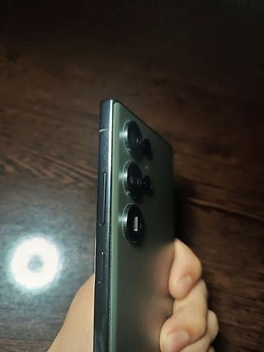 ipone 9: Samsung Galaxy S23 Ultra, Б/у, 512 ГБ, цвет - Зеленый, 1 SIM — 3