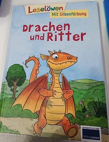 Набор из 2 детских книжек серии Leselöwen (Mit Silbenfärbung) — для — 3