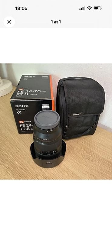 тамрон 28 75: Объектив Sony FE 24–70mm F2.8 GM II (SEL2470GM2) Отличный проф-зум — 2