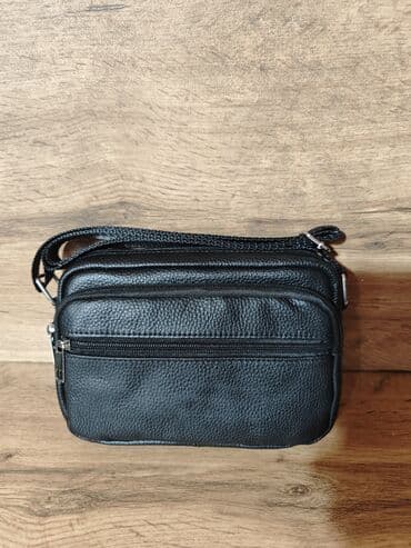 Спецодежда: Барсетка, Материал: Натуральная кожа, Новый — 4