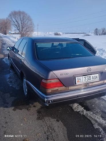 Mercedes-Benz S-Class: 1994 г., 2.9 л, Автомат, Дизель, Седан — 2