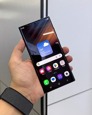 galaxy a32: Samsung Galaxy S22 Ultra, Б/у, 256 ГБ, цвет - Черный, В рассрочку, 1 SIM — 2