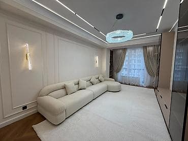 Квартиры: 2 комнаты, 77 м², 8 этаж, Дизайнерский ремонт — 1