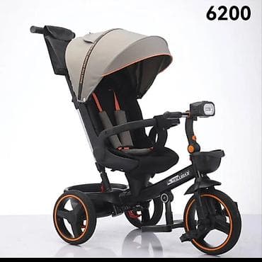 Детский трехколесный велосипед-коляска Skillmax 6200 - Трансформер «3