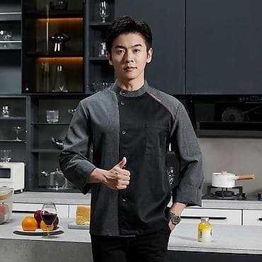 форма для поворов: Китель повара унисекс 1200с + фартук 600с Описание: - — 6