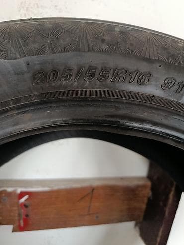 330 rx: Шины 205 / 55 / R 16, Лето, Б/у, Комплект, Легковые — 5