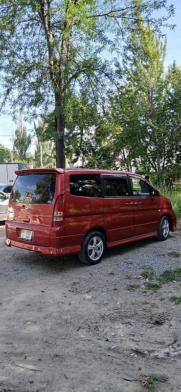 красный страитель: Nissan Serena: 2005 г., 2 л, Автомат, Бензин, Минивэн — 6