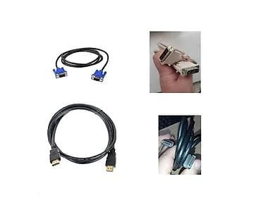 Кабеля видео -VGA, 1,5м -HDMI, 1,5м -DVI-D Single link, 1,5м
