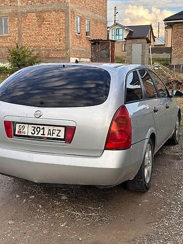 Nissan Primera: 2002 г., Кол менен иштөөчү, Бензин, Универсал — 4