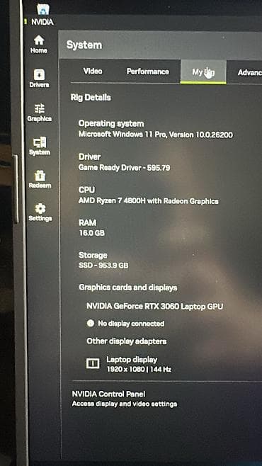 Ноутбуктар: Оюн үчүн, Колдонулган, AMD Ryzen 7 — 2