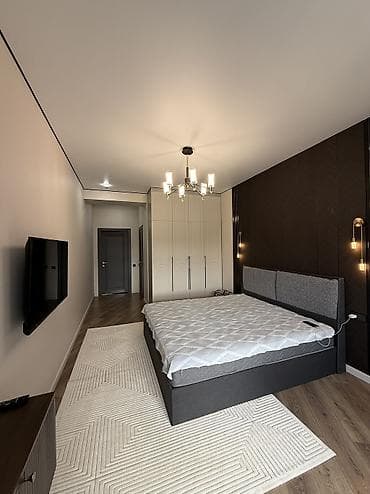 ихсан груп: 3 комнаты, 107 м², Элитка, 13 этаж, Дизайнерский ремонт — 6