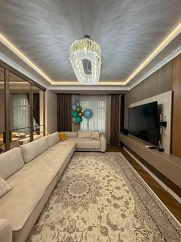 3: 3 комнаты, 122 м², Ак-Кеме (старый аэропорт) Элитка, 11 этаж, Дизайнерский ремонт — 6