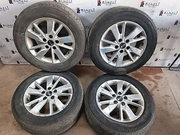 Колеса в сборе 205 / 65 / R 16, Лето, Б/у, Комплект, Легковые, Литые, отверстий - 5