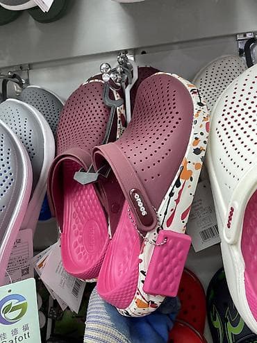 крокс шлепки мужские: Сабо, 32, 33, 34, Crocs, Новый, цвет - Белый, Бесплатная доставка — 9