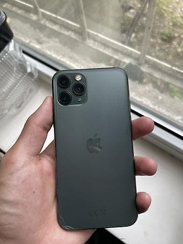 tecno pova 4 pro: IPhone 11 Pro, Б/у, 64 ГБ, Matte Midnight Green, Чехол, 74 % — 3