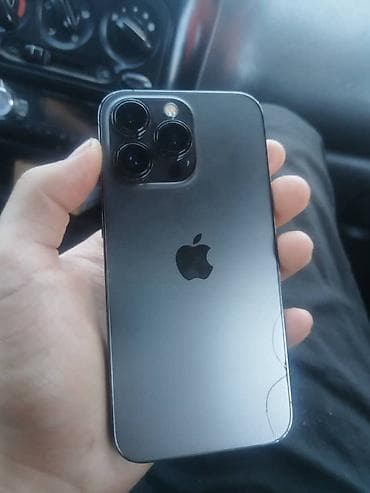 camon 20 pro: IPhone 13 Pro, Б/у, 256 ГБ, Black Titanium, Чехол, 74 % — 1