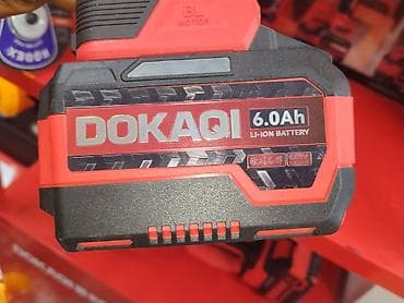 trak racer: Аккумуляторная углошлифовальная машина (болгарка) DOKAQI - Бренд — 3
