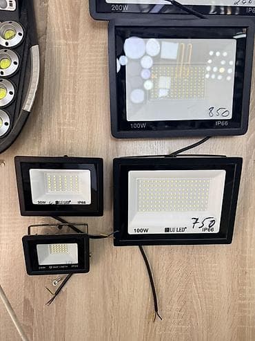 Светодиодные прожекторы LU LED и МИР СВЕТА, уличная серия IP66