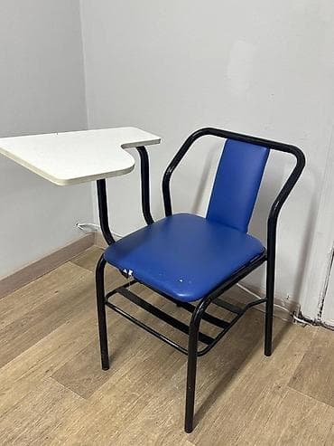Походные складные стулья: Школьный стул, ЛДСП, цвет - Синий — 4