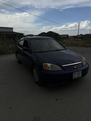 honda jazz 2003: Honda Civic: 2002 г., 1.7 л, Автомат, Бензин, Седан — 10