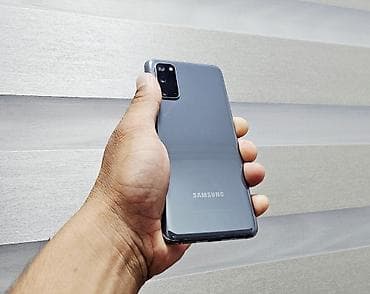 Техника жана электроника: Samsung Galaxy S20, Колдонулган, 128 ГБ, түсү - Көк, 1 SIM, 2 SIM — 10