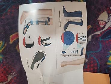 Ортопедический ночной брейс/ботинок для стопы и голени (для ходьбы