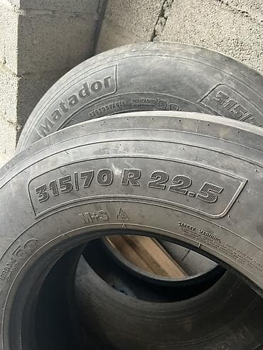 Транспорт: Шины 315 / 70 / R 22,5, Б/у, Пара, Грузовики/Автобусы, Германия, MATADOR — 5