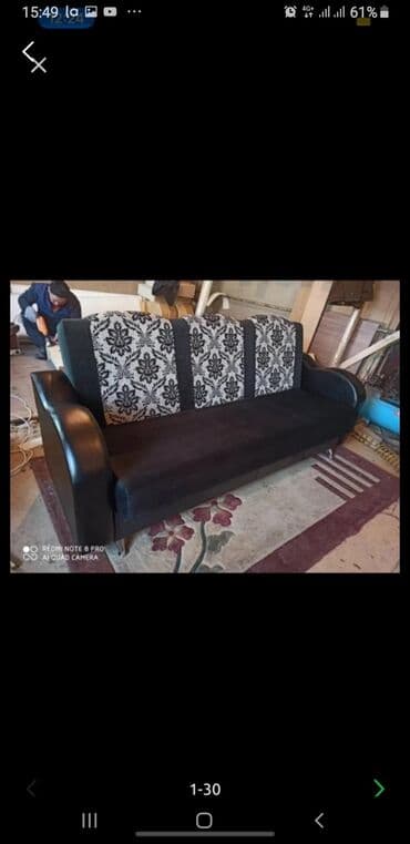 надувная мебель: Раскладной диван, Новый — 7